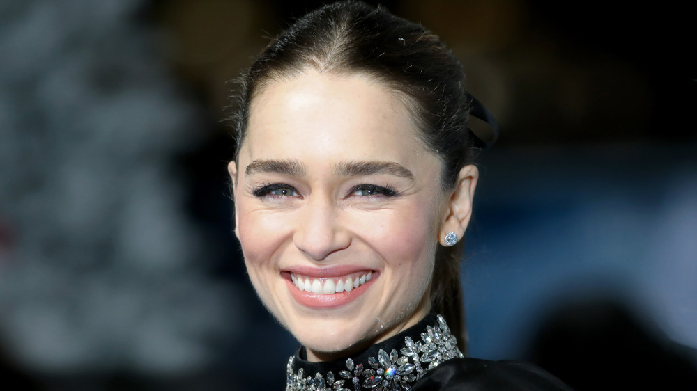 Emilia Clarke smiling