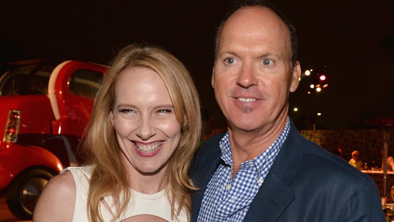 Michael Keaton and Amy Ryan