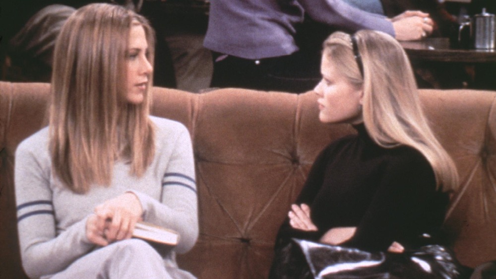 Jennifer Aniston and Reese Witherspoon on 'Friends'