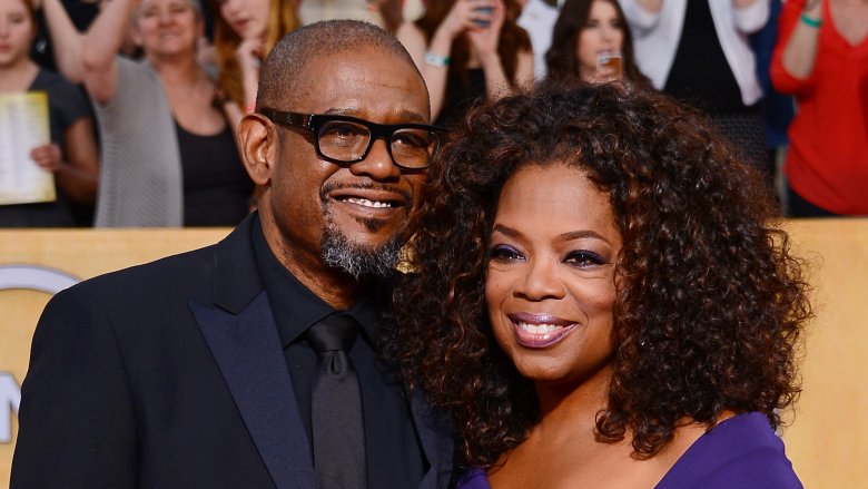 Forest Whitaker and Oprah Winfrey smiling