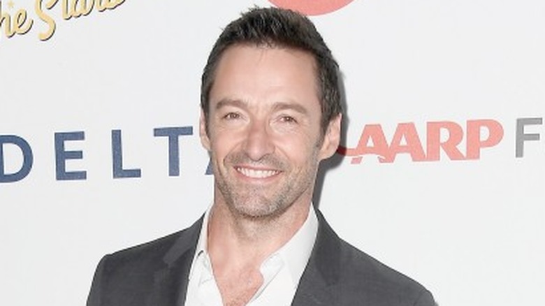 Hugh Jackman smiling 