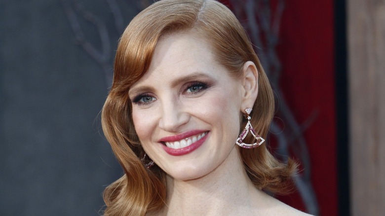 Jessica Chastain smiling