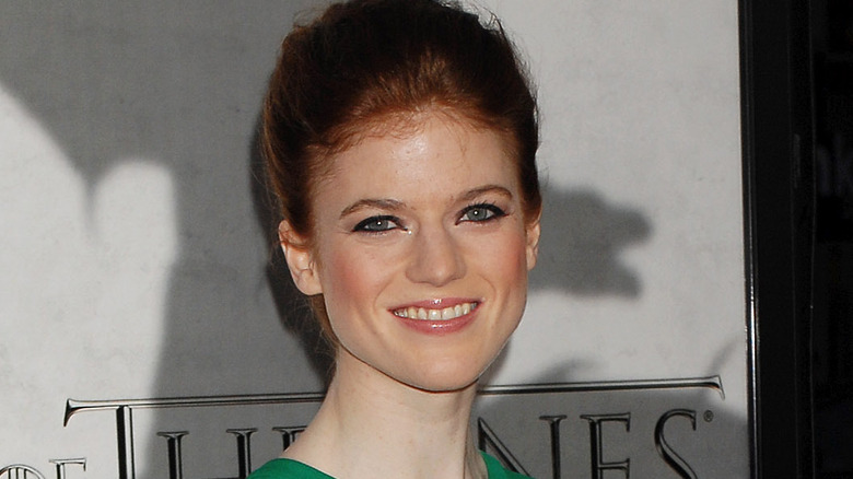 Rose Leslie smiling 