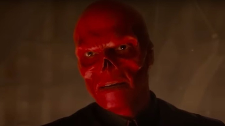 Hugo Weaving as Red Skull in Captain America: The First Avenger