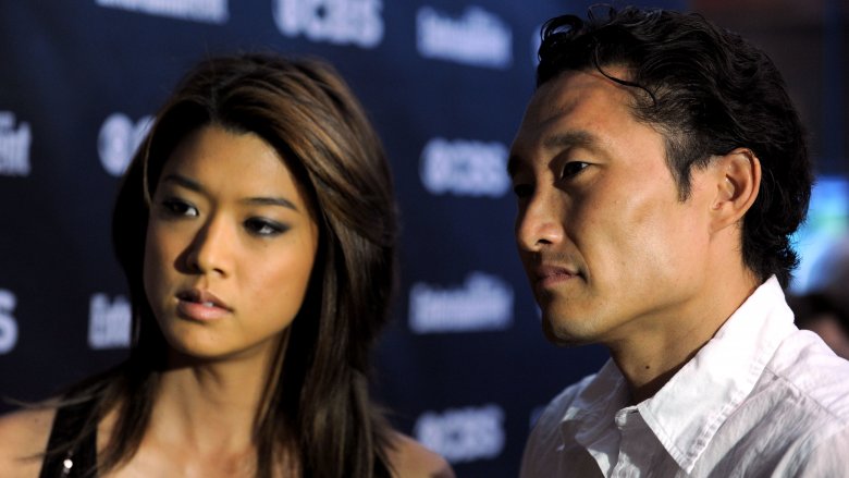 Grace Park and Daniel Dae Kim on the red carpet