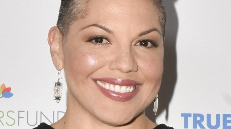 Sara Ramirez smiling