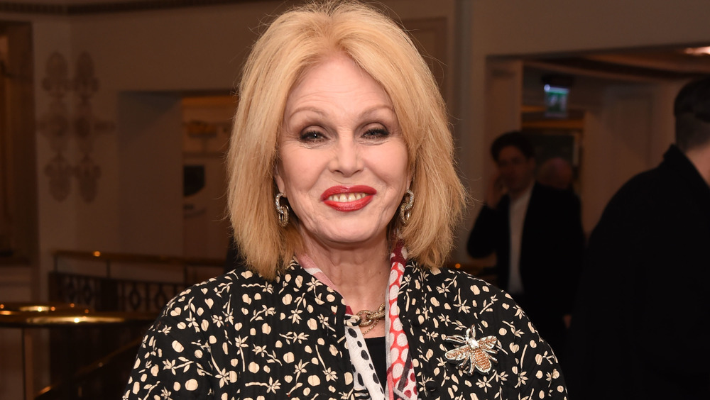 Joanna Lumley smiling