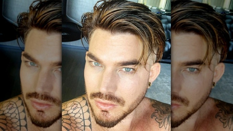 Adam Lambert without makeup