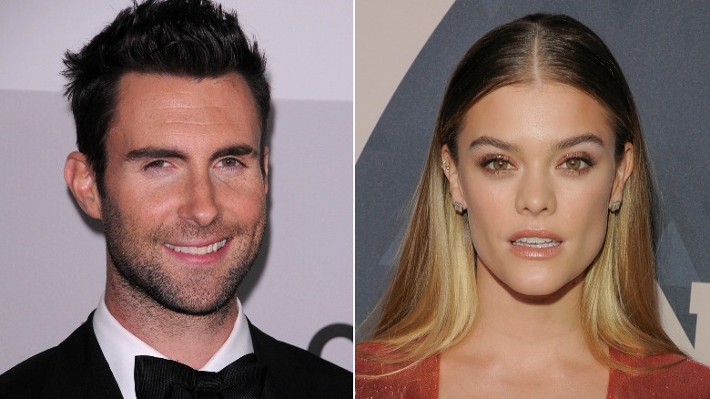 Adam Levine and Nina Agdal