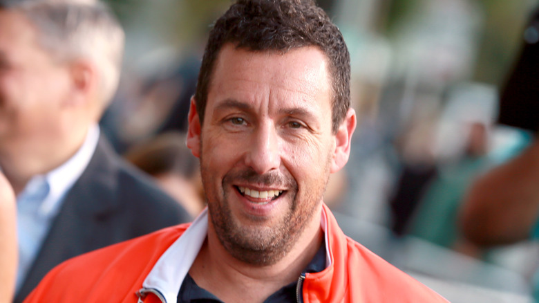 Adam Sandler smiling