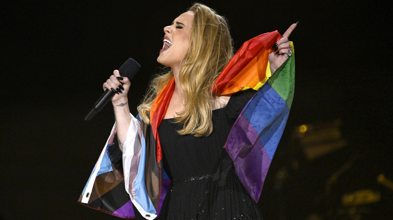 Adele pride flag