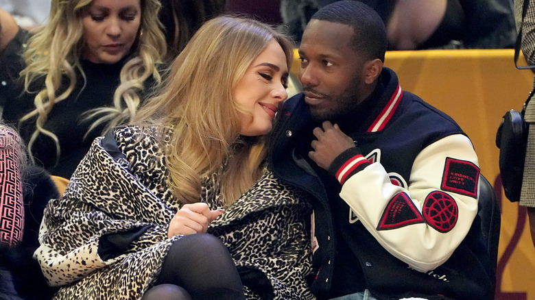 Adele and Rich Paul