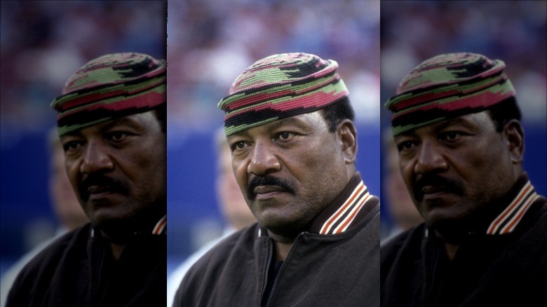 Jim Brown serious face