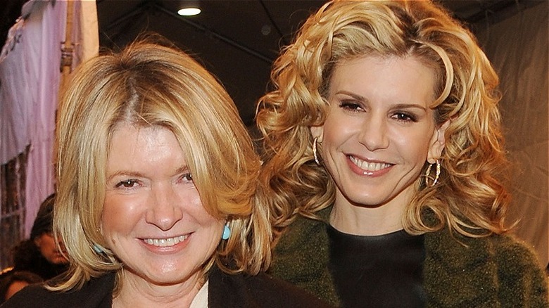 Martha and Alexis Stewart at an event