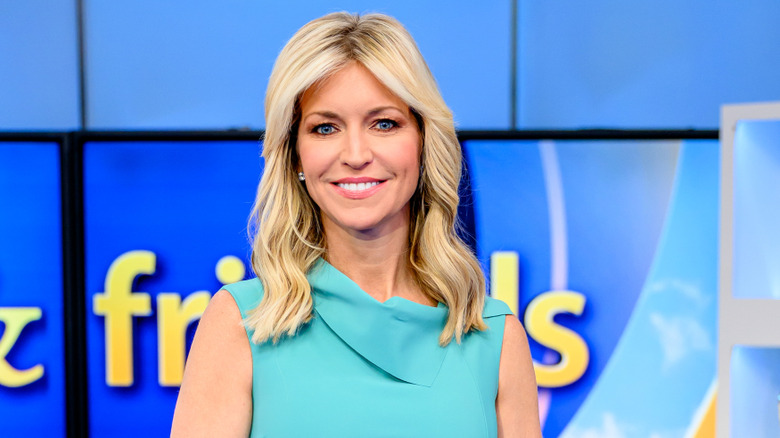 Ainsley Earhardt smiling with teeth