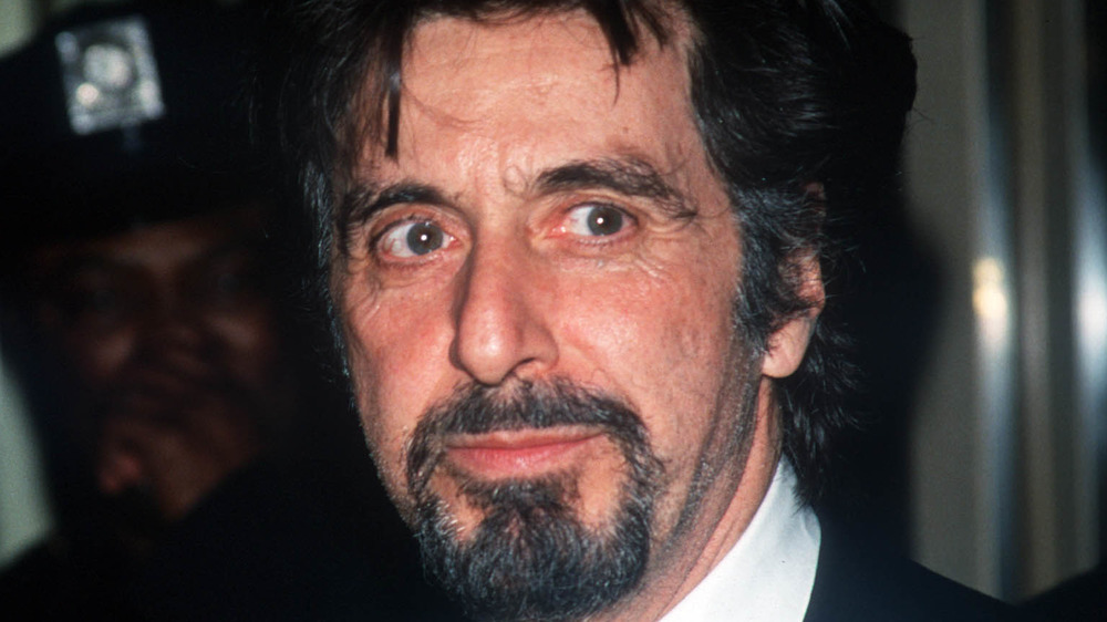 Al Pacino gazing to the left