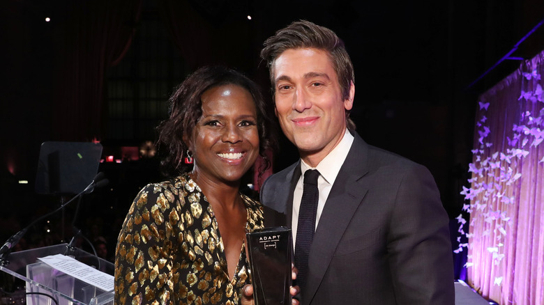 Deborah Roberts and David Muir