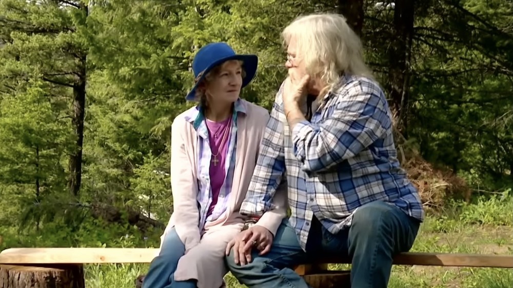 Billy Brown and Ami Brown filming Alaskan Bush People