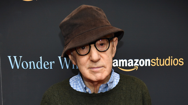 Woody Allen attends the "Wonder Wheel" screening