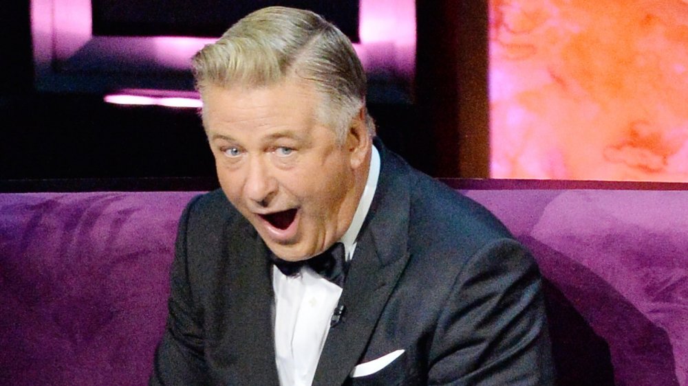   Alec Baldwin looking shocked at his Comedy Central Roast 