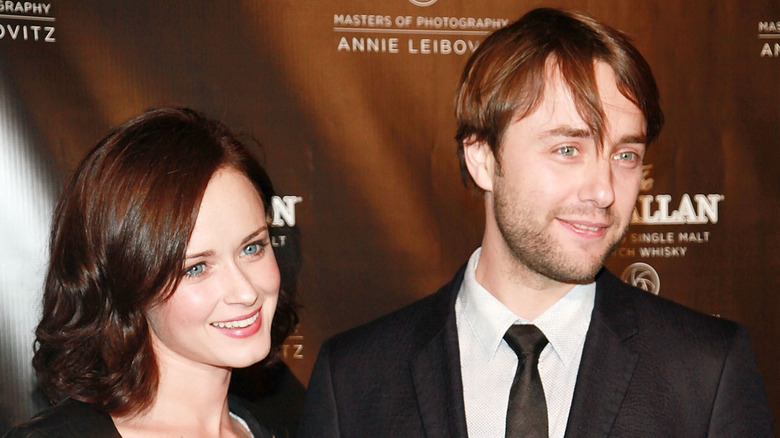 Alexis Bledel and Vincent Kartheiser at the Bowery Hotel