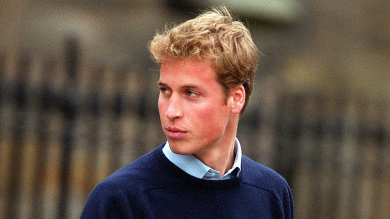 Prince William blue sweater