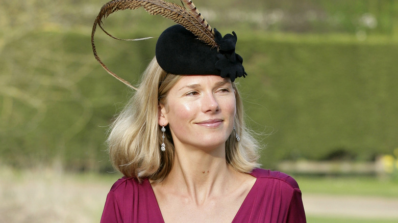 Davina Duckworth-Chad feather hat