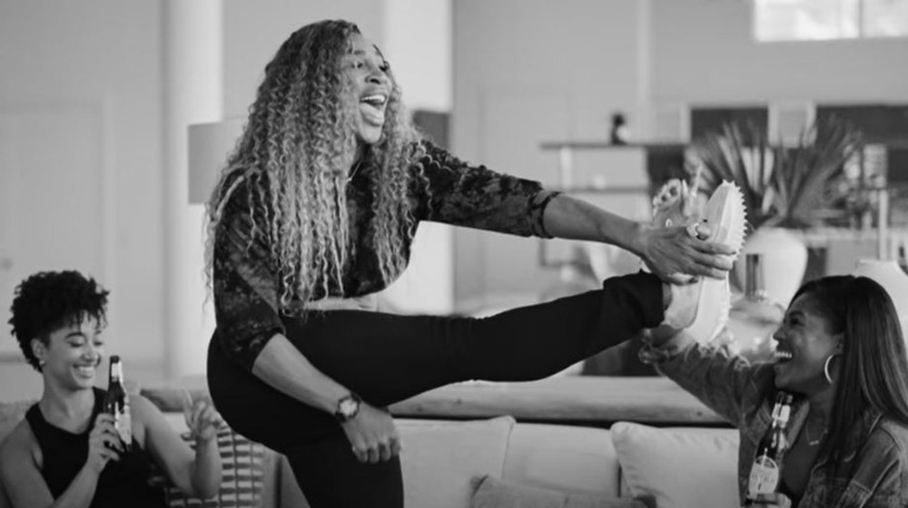 Serena Williams dancing Michelob Ultra commercial