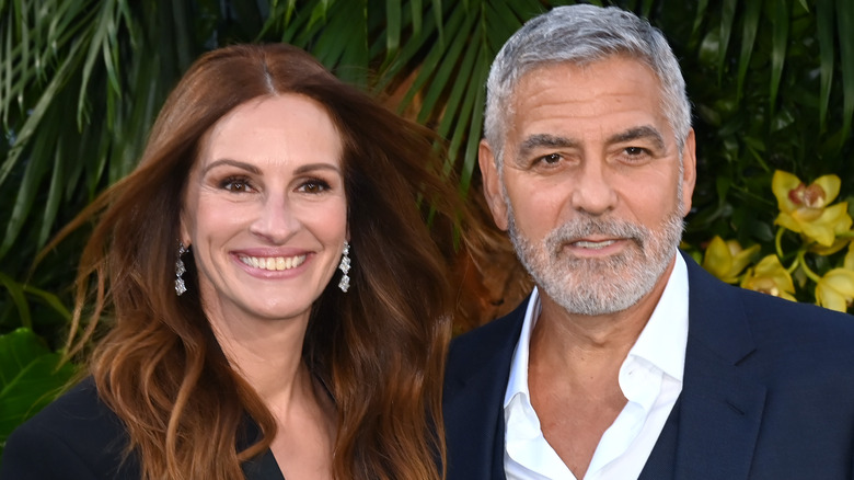 Julia Roberts and George Clooney Ticket to Paradise premiere