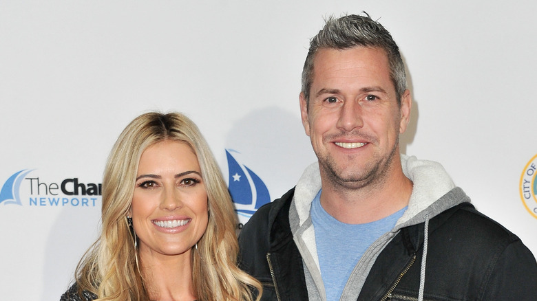 Christina Haack and Ant Anstead smiling