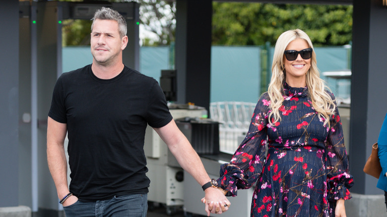 Christina Haack and Ant Anstead walking together