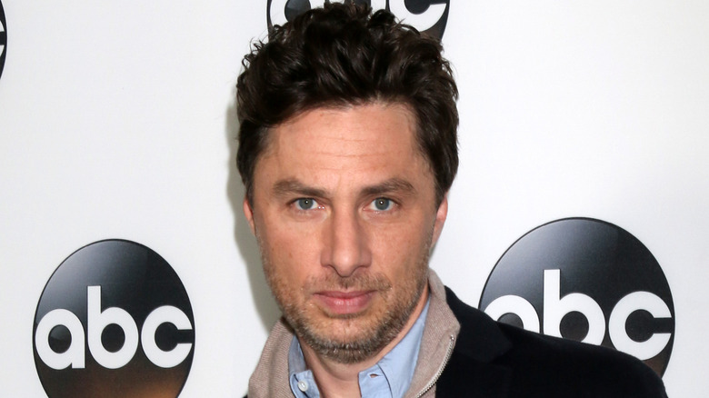 Zach Braff looking at camera