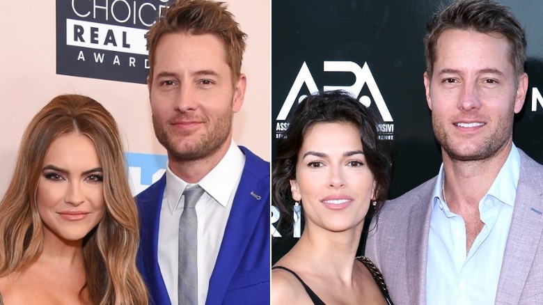 Justin Hartley with Chrishell Stause and Sofia Pernas