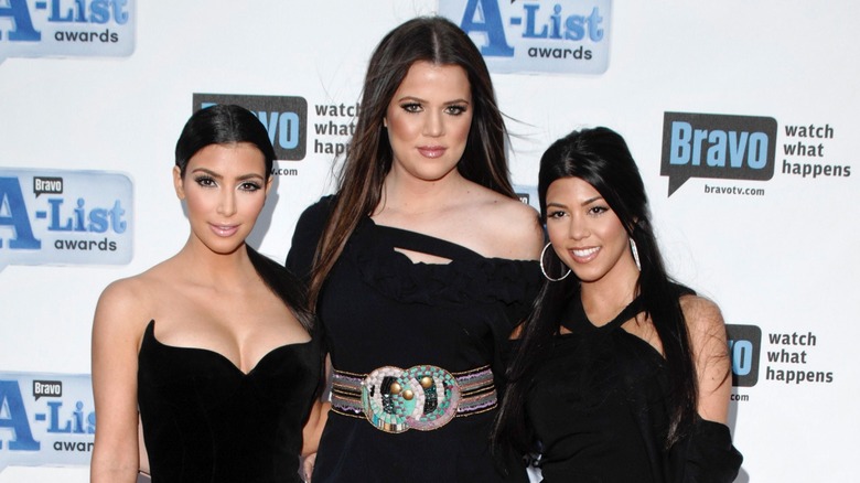 Kim, Khloe, and Kourtney Kardashian