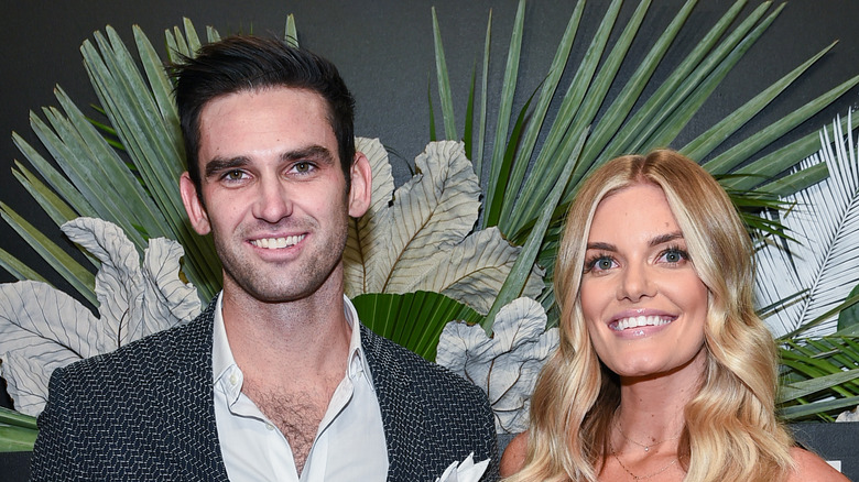 Carl Radke and Lauren Wirkus posing together in 2017