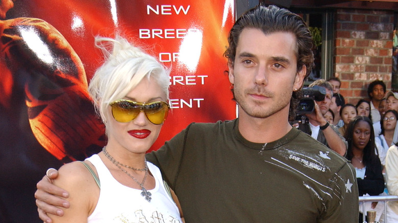 Gwen Stefani and Gavin Rossdale at a premeire
