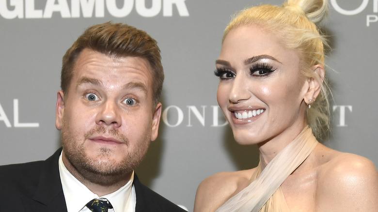 James Corden and Gwen Stefani at Glamour Women of the Year