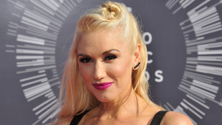 Gwen Stefani smiling