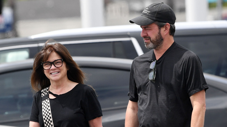 Valerie Bertinelli and Mike Goodnough photographed out and about by paparazzi.