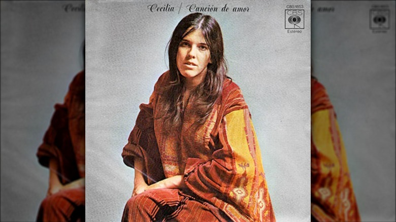 Cecilia album cover, posing