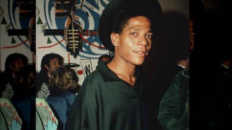 Jean-Michel Basquiat in 1985