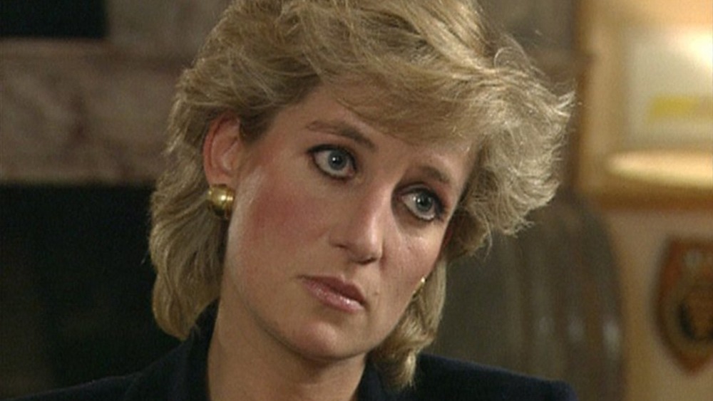 Princess Diana in 1995 BBC Panorama interview