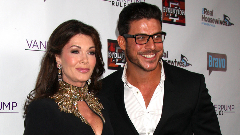 Jax Taylor and Lisa Vanderpump on the red carpet