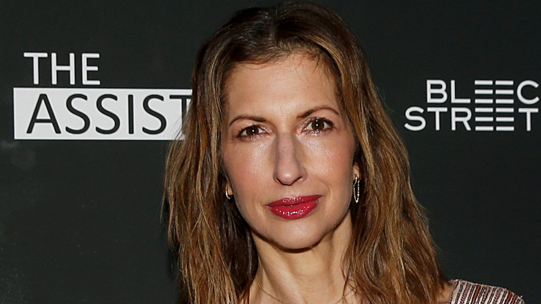 Alysia Reiner smiling on the red carpet
