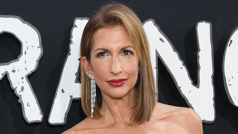 Alysia Reiner on the red carpet for "Orange Is the New Black"