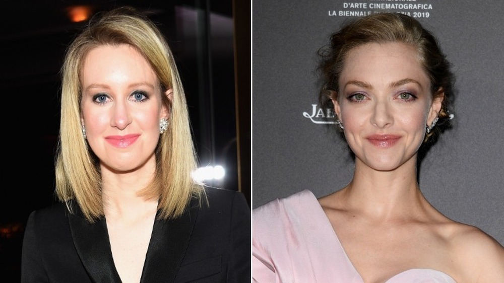 Elizabeth Holmes and Amanda Seyfried