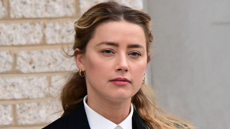 Amber Heard staring 