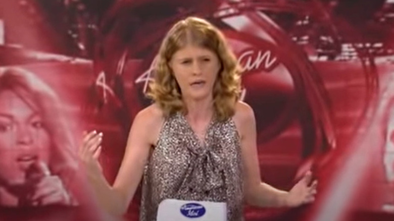 Alexis Cohen auditioning for American Idol