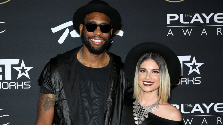 Leah LaBelle and Rasual Butler smiling