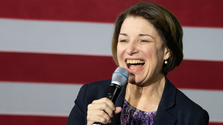 Amy Klobuchar at event 